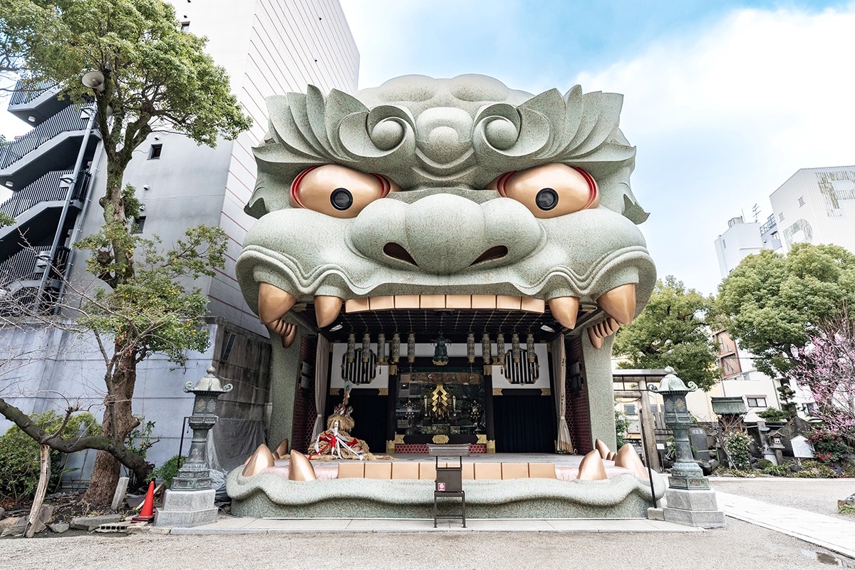 进击的巨人 推旅 大阪调查作战的景点 难波八阪神社