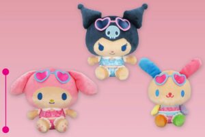 サンリオ「こんがり日焼け」ぬいぐるみ プライズ 7月2週より登場!
