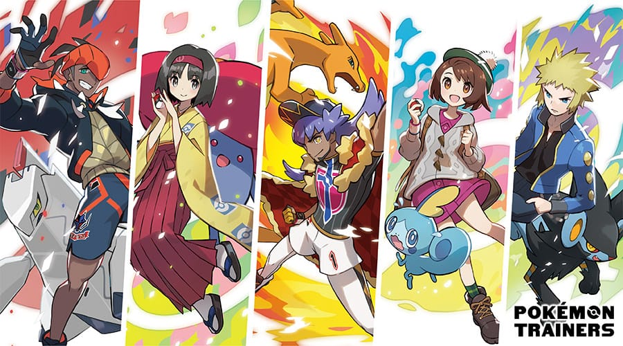 ポケモントレーナーズ クリアファイル 8種 Pokémon Trainers - クリア 