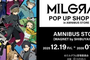 MILGRAM -ミルグラム- アメコミ風 ストア in 渋谷 12月19日より開催!