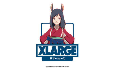 XLARGE×サマーウォーズ NATSUKI TEE XL
