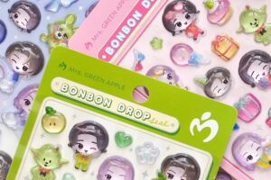 Mrs. GREEN APPLE ボンボンドロップシール 9月下旬より登場!