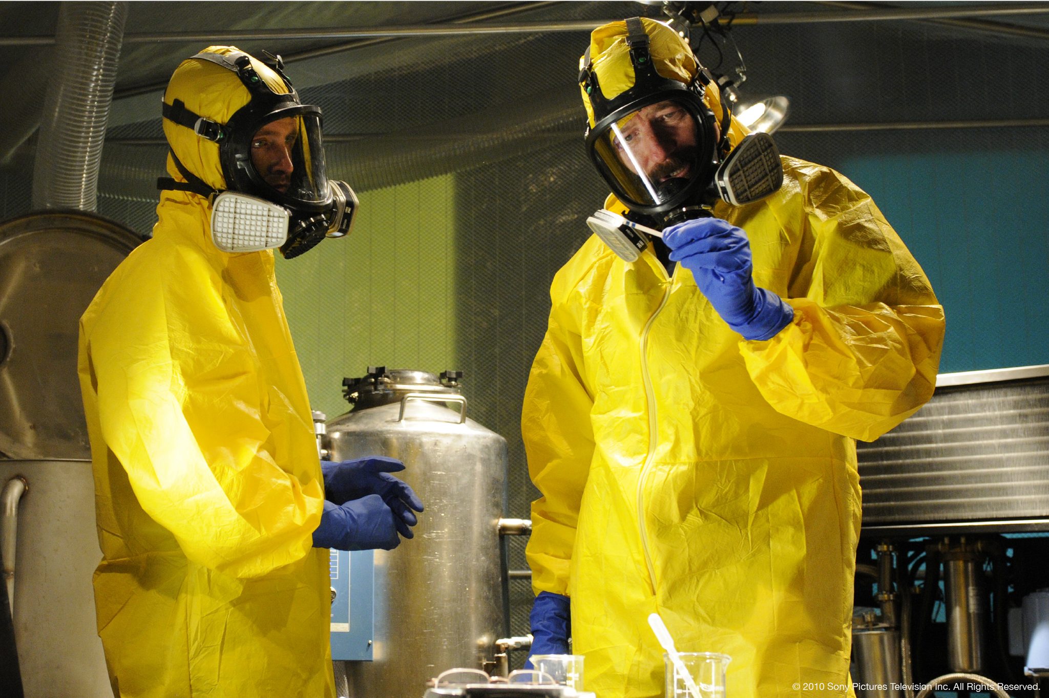 Breaking Bad: Scene from the show - Protective gear