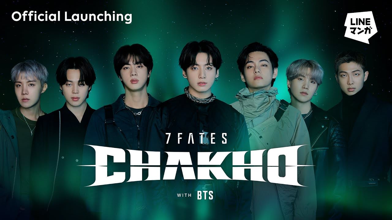 BTS × LINEマンガ「7FATES: CHAKHO」連載スタート!