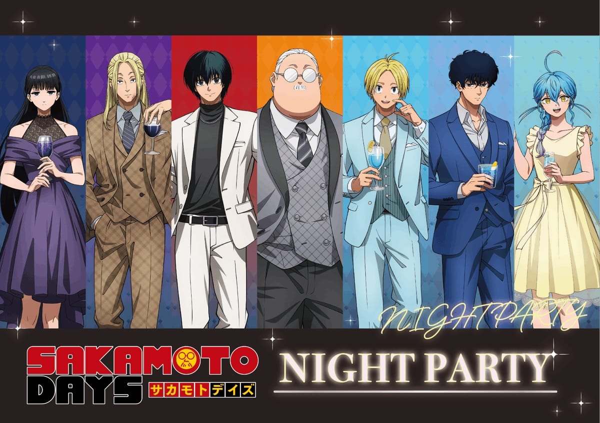 SAKAMOTO DAYS カフェ in X CAFE 6店舗 5月15日より順次開催!