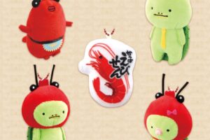 かっぱえび家のカプセルトイ『かっぱえびせん ぬいぐるみ』登場!