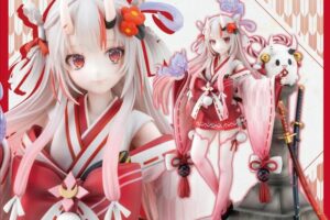 ホロライブ 百鬼あやめ 新作フィギュア 6月発売! 巫女衣装、ぽよ余も付属