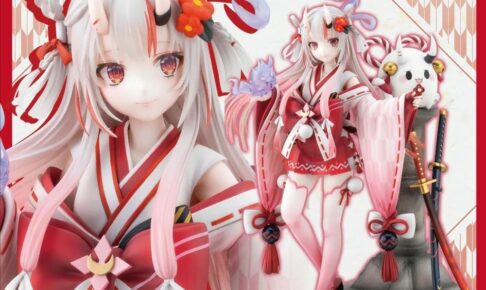 ホロライブ 百鬼あやめ 新作フィギュア 6月発売! 巫女衣装、ぽよ余も付属