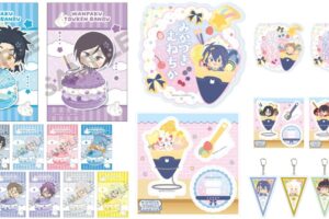 わんぱく​!刀剣乱舞 マカロンとクレープがテーマの新作グッズ 発売