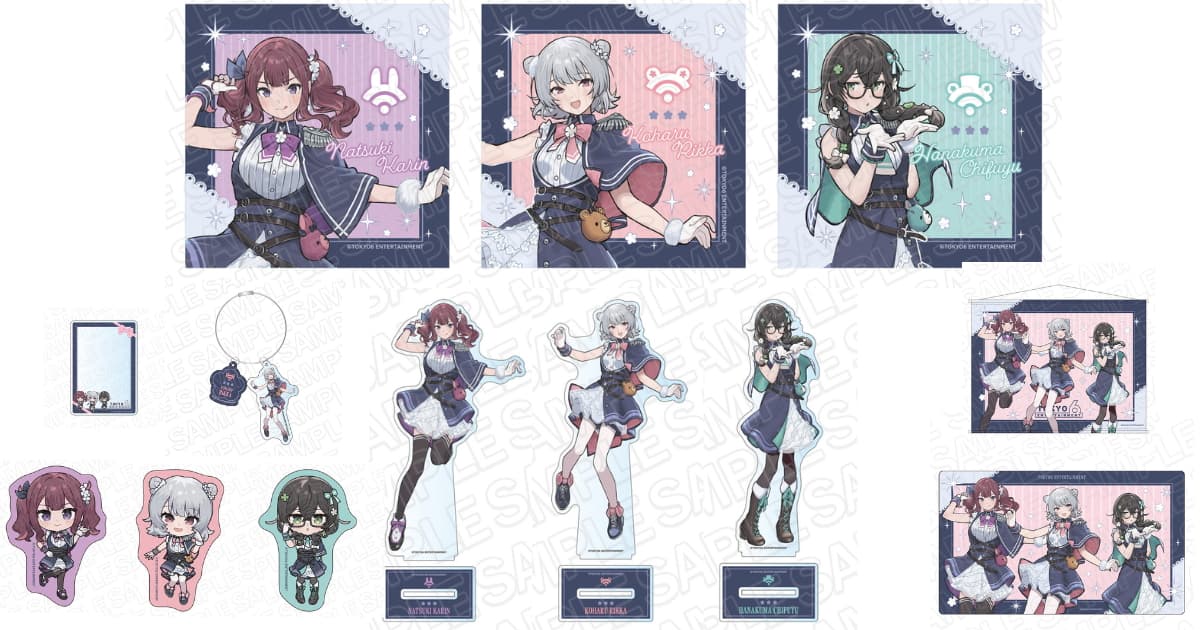 TOKYO6キャラクターズ Synthesizer V 2.0衣装グッズ 7月一般発売