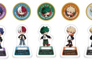 ヒロアカ おそろいスカジャン姿の新規デフォルメグッズ 9月発売
