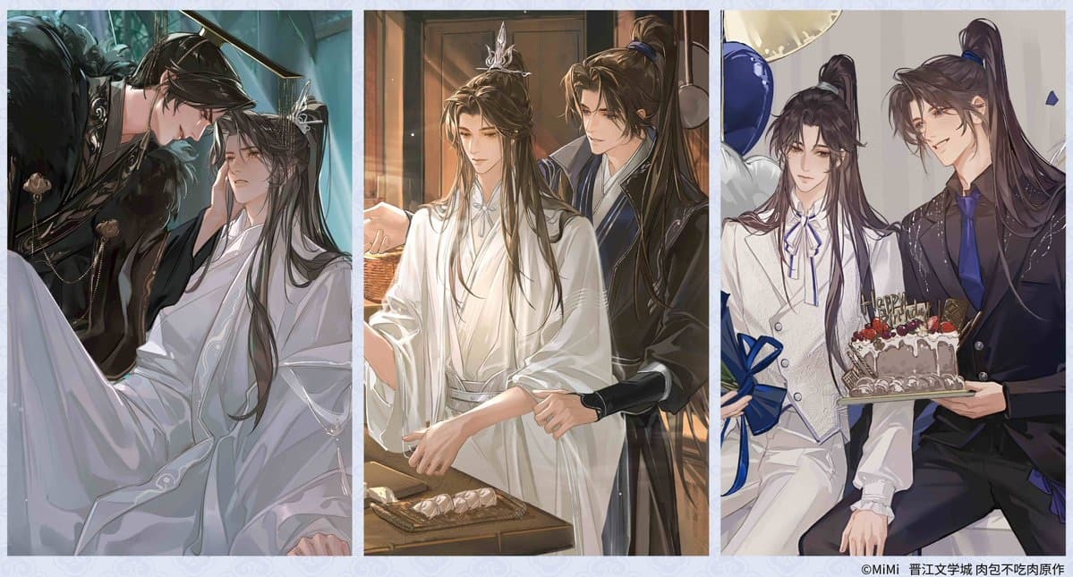二哈と彼の白猫師尊 描き下ろし 墨燃誕生日記念グッズ 8月発売!