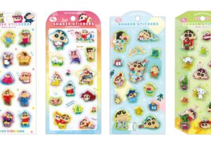 クレヨンしんちゃん スパンコール揺れるぷっくりシール 10月発売