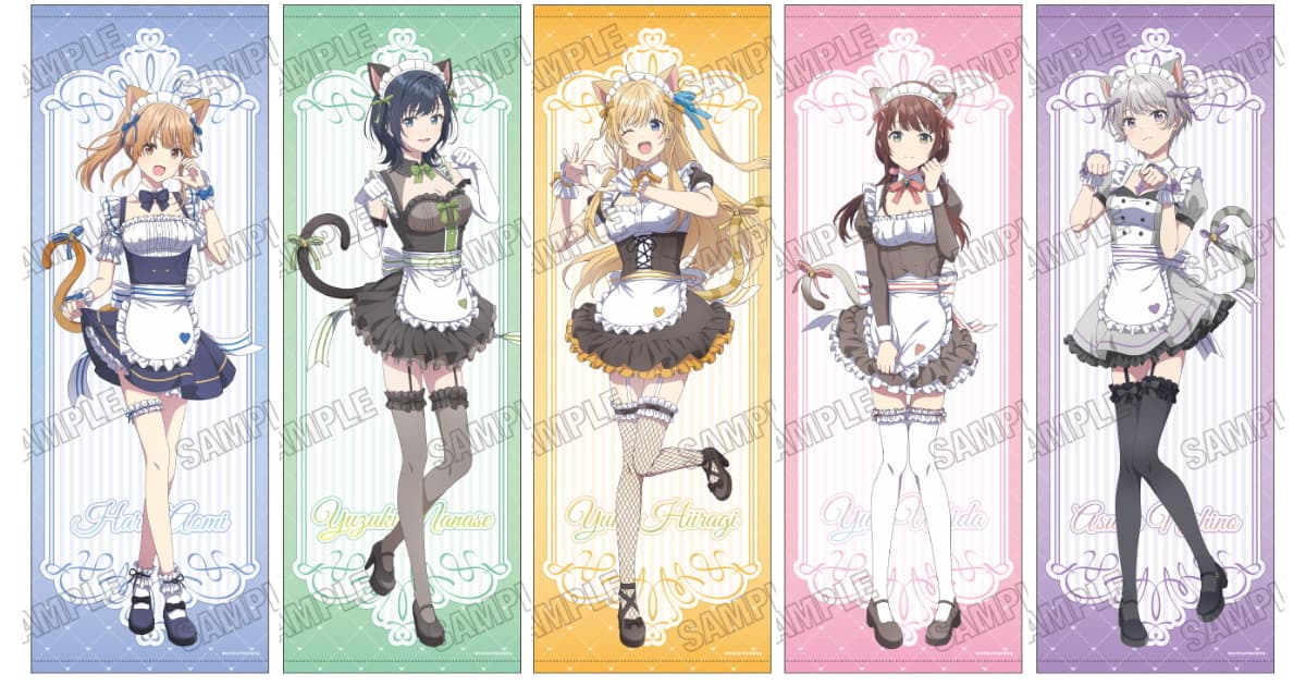 千歳くんはラムネ瓶のなか「猫メイド」描き下ろしグッズ 8月発売