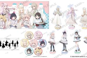 ブルアカ お菓子作り姿がかわいい新作グッズ、事後通販を受付中!