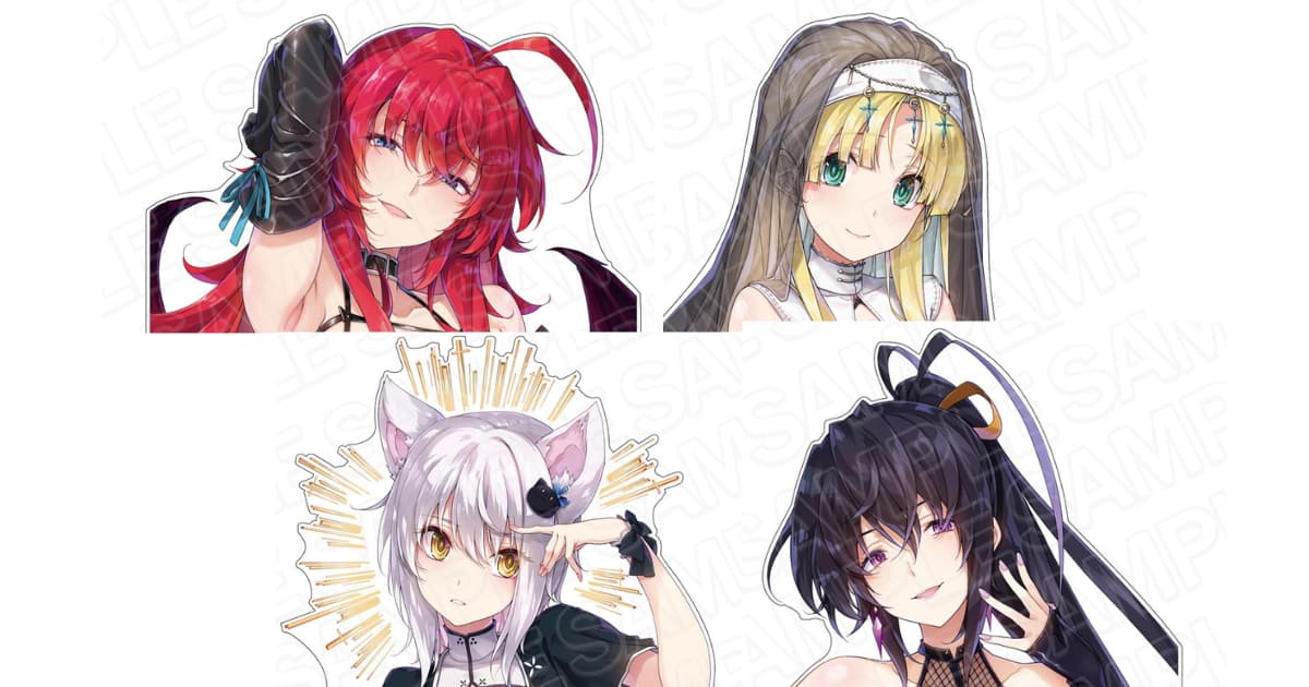 ハイスクールD×D リアスや小猫ら4人の描き下ろしグッズ10月発売