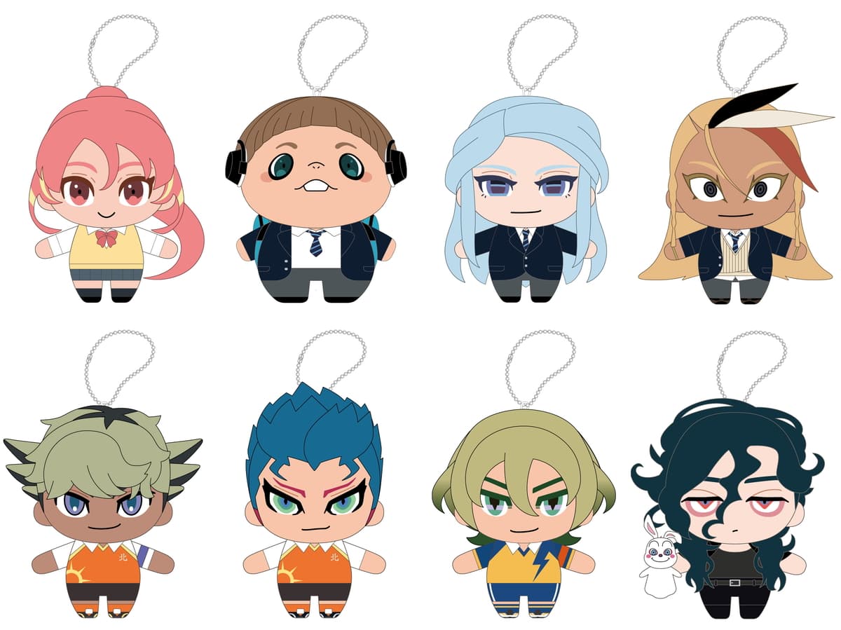 イナイレ  空宮征や不破アリスら 雲明編ぬいぐるみ 全8種 11月発売