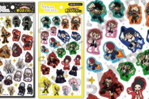 ヒロアカ 雄英高校やヴィランの「うるちゅるPOP SEAL」2月発売