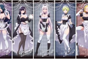まとスレ 隊長たちの描き下ろし「メイドver.」グッズが一般発売!
