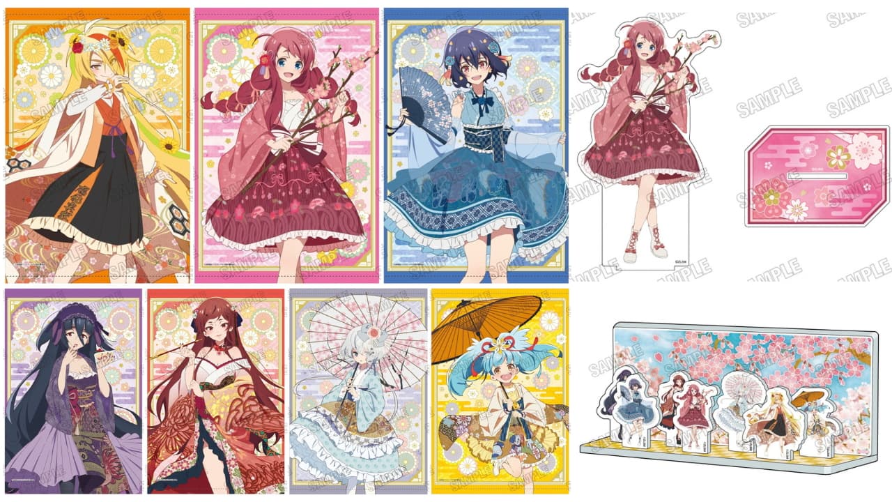 ゾンビランドサガ 和風ロリータ衣装の新作&再販グッズ 12月発売!
