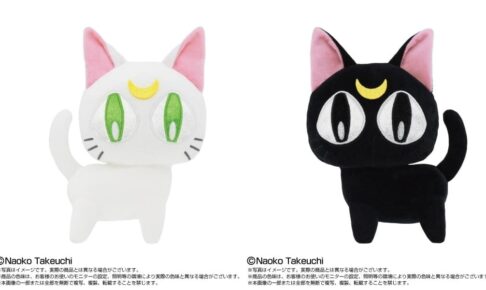 New “Sailor Moon” Luna & Artemis Plush Toys Coming in January!