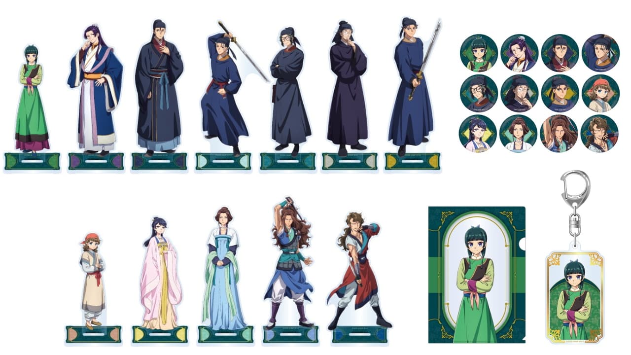 「劇場版 薬屋のひとりごと 亡妃の秘宝」新作グッズが12月発売!