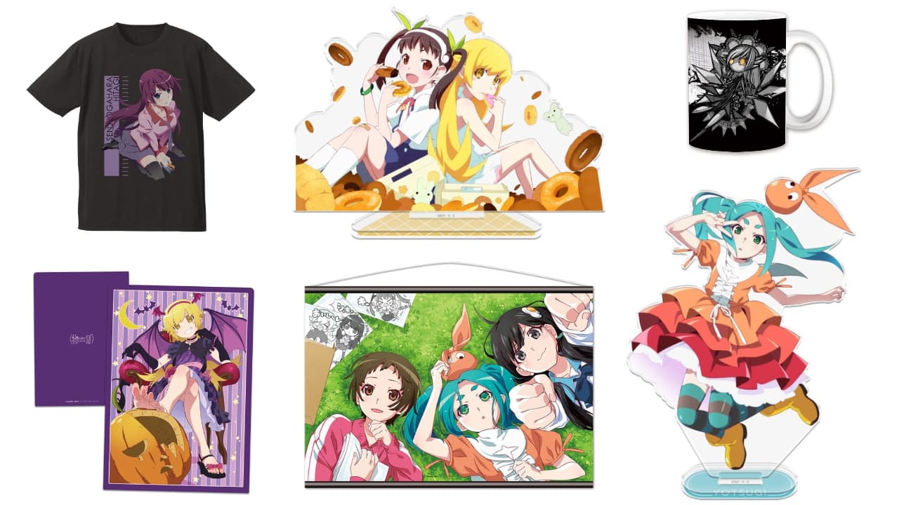 〈物語〉シリーズ 忍や余接のアクスタなど 人気グッズが12月再販!