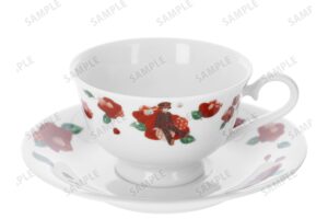 放課後少年花子くん 椿で彩られた花子くんのカップ&ソーサー 12月発売