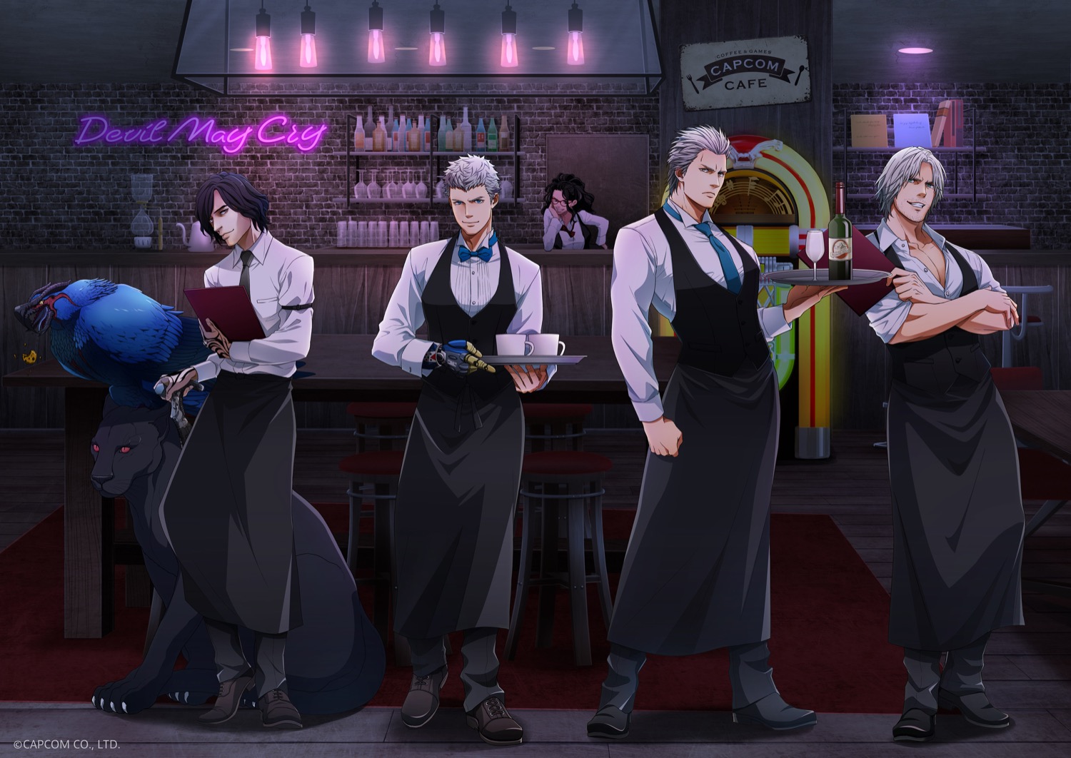 Devil May Cry 5 デビルメイクライ 5 DMC5 カプコンカフェ CAPCOM CAFE