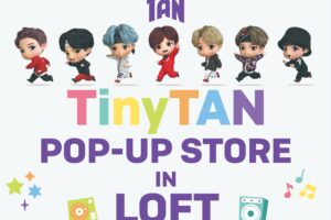TinyTAN (タイニータン) ポップアップストア in 名古屋 7月16日より開催!