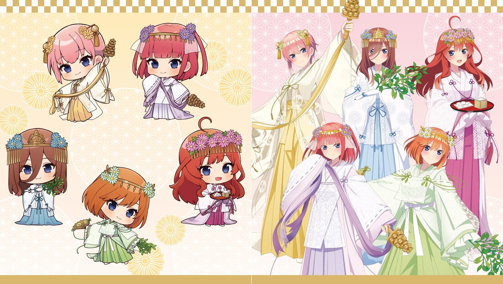 A賞】五等分の花嫁 kawaii 特大タペストリー 五月 - キャラクターグッズ