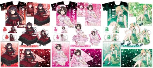 冴えない彼女の育てかた 恵・英梨々・詩羽の描き下ろしグッズ 11月発売!