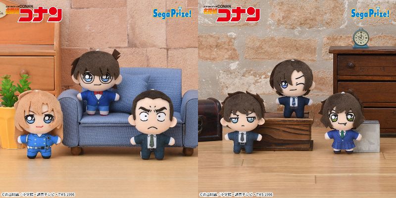 名探偵コナン 新作プライズ マスコット 4月10日より順次展開!