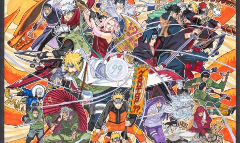 NARUTO 5月19日発売のVジャンプ7月号に 描き下ろしポスター付属!