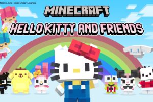 サンリオ × マインクラフト キャラや家具が登場するコラボDLC配信!