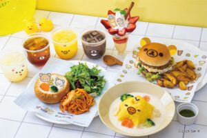 リラックマ カフェ in おふろcafé 13店舗 1月9日よりコラボ開催!
