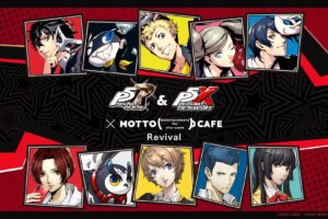 ペルソナ5 リバイバルカフェ in motto cafe大阪 2月11日より開催!
