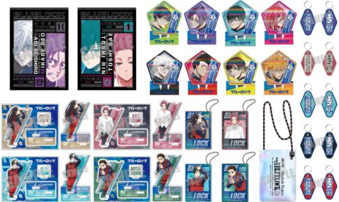 ブルーロック オーロラカラーのサコッシュやアクリルスタンド 5月発売!