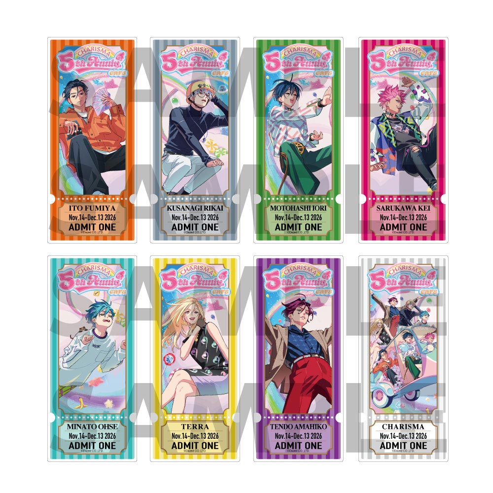 Advance Ticket Reservation Bonus: Ticket-Style Clear Card