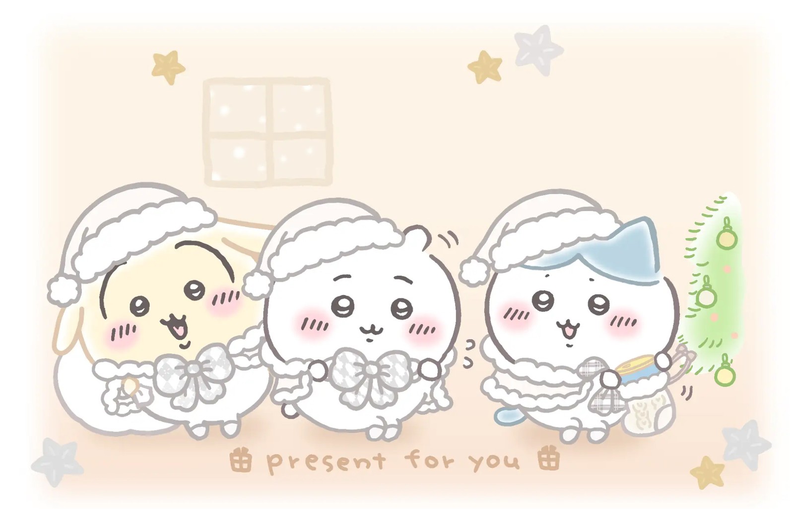 ちいかわパークがクリスマス仕様に 限定衣装で11月20日より開催!