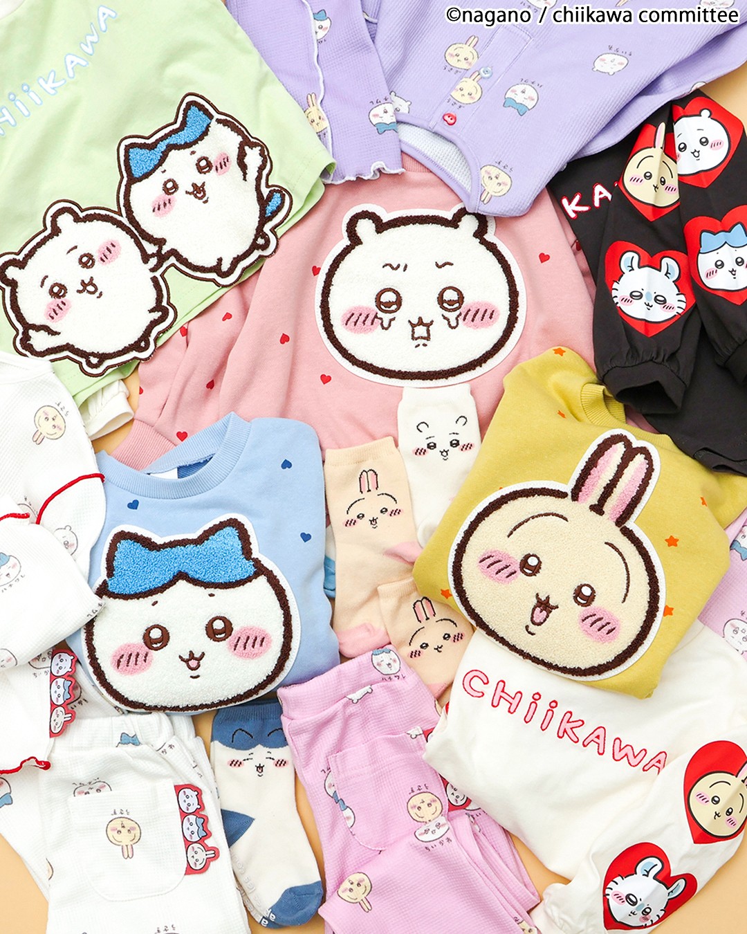 ちいかわ アプレレクール 親子お揃いソックスなど 9月18日発売!