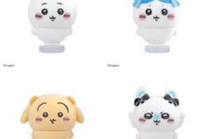 ちいかわ ふわふわフロッキードール カプセルトイ 10月より発売!