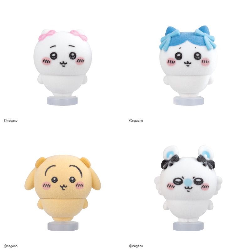 ちいかわ ふわふわフロッキードール カプセルトイ 10月より発売!