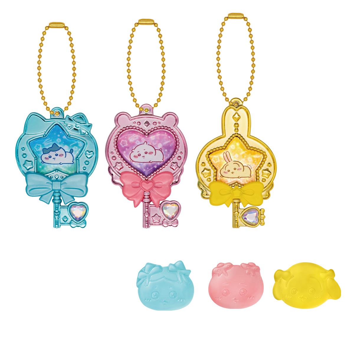 Chiikawa Sparkling Miracle Ribbon Charm Gummies: Charms and Gummies