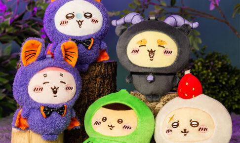 ちいかわ ハロウィンがまぐちポーチ② 全5種が9月中旬登場!