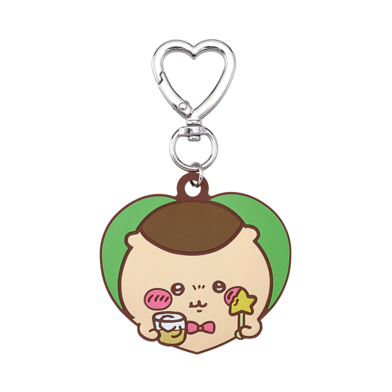 ちいかわ ハートのラバーマスコット くりまんじゅう