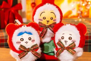 ちいかわ Kiramekko Teddy Bear Christmas 11月6日より順次発売!