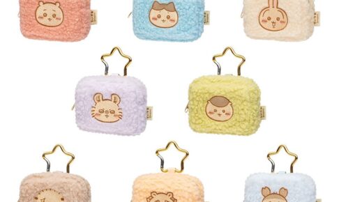 ちいかわ もこもこポーチ プライズ 10月16日より順次登場!