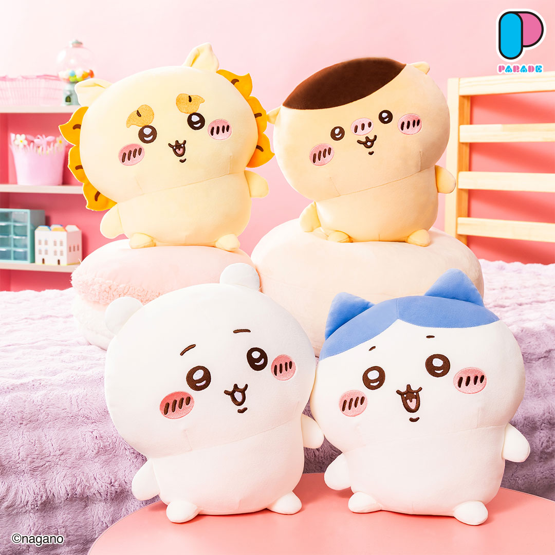 Chikawa “Mocchiru Sitting” BIG Plush Toy #1—Coming in late October!