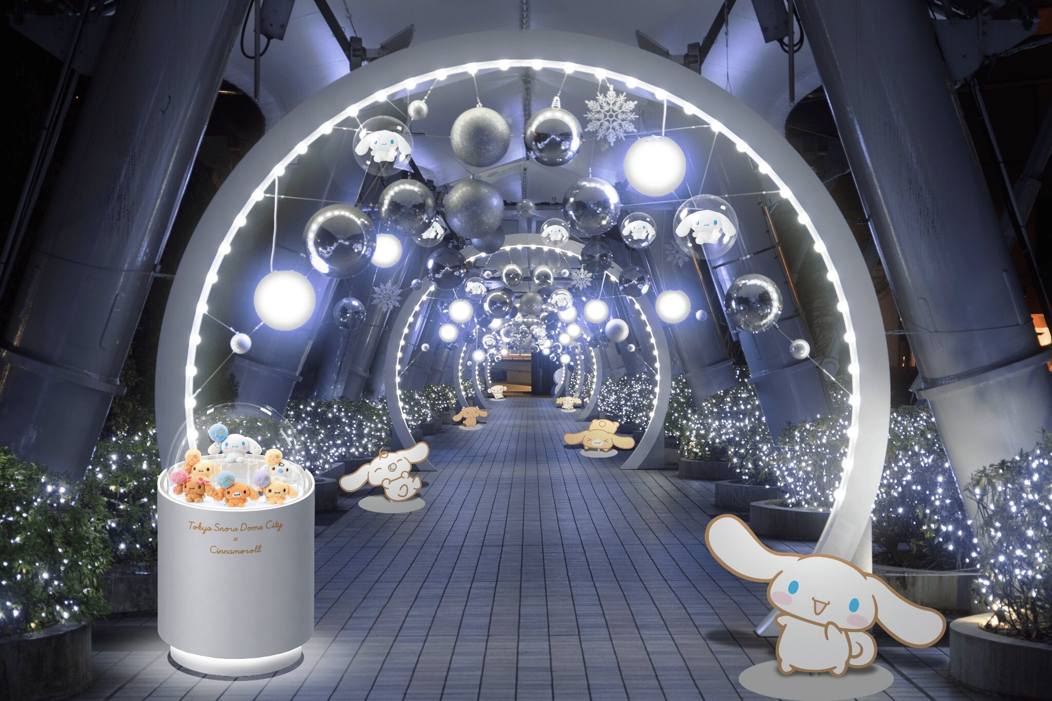 SPARKLE TUNNEL with シナモロール